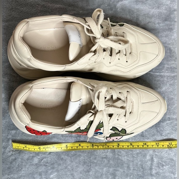Gucci Rython Strawberry Sneakers - Picture 2 of 14